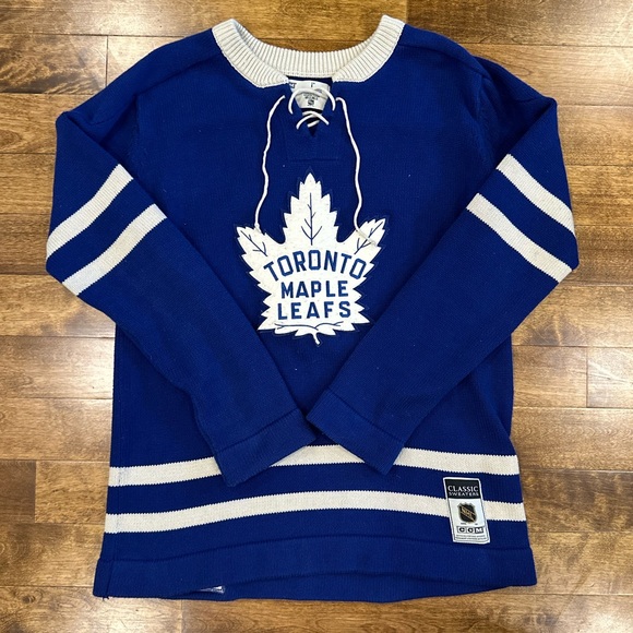 CCM Other - Vintage Toronto Maple Leafs CCM Hockey Sweater Size LARGE